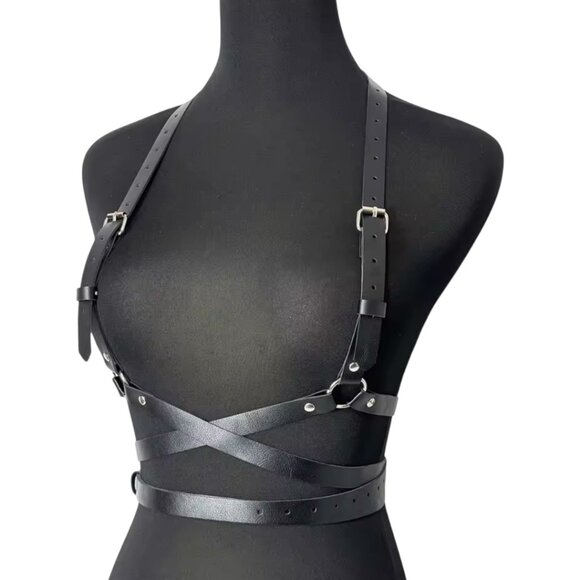 Women Punk Fashion Belt Street Style Waistband Suspenders - Picture 2 of 3